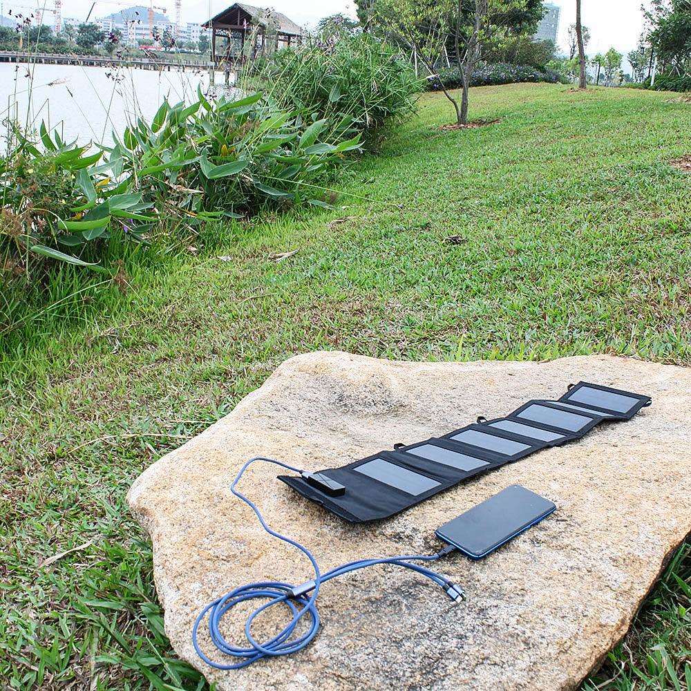 Portable Solar Charger 5V USB Output, Splashproof, Rugged, Compact - 54 Energy - Renewable Energy Store