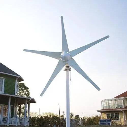 Wind Turbine Generator Manufacture 800W  AC12 24V 5 Blades For Power Generation - 54 Energy - Renewable Energy Store