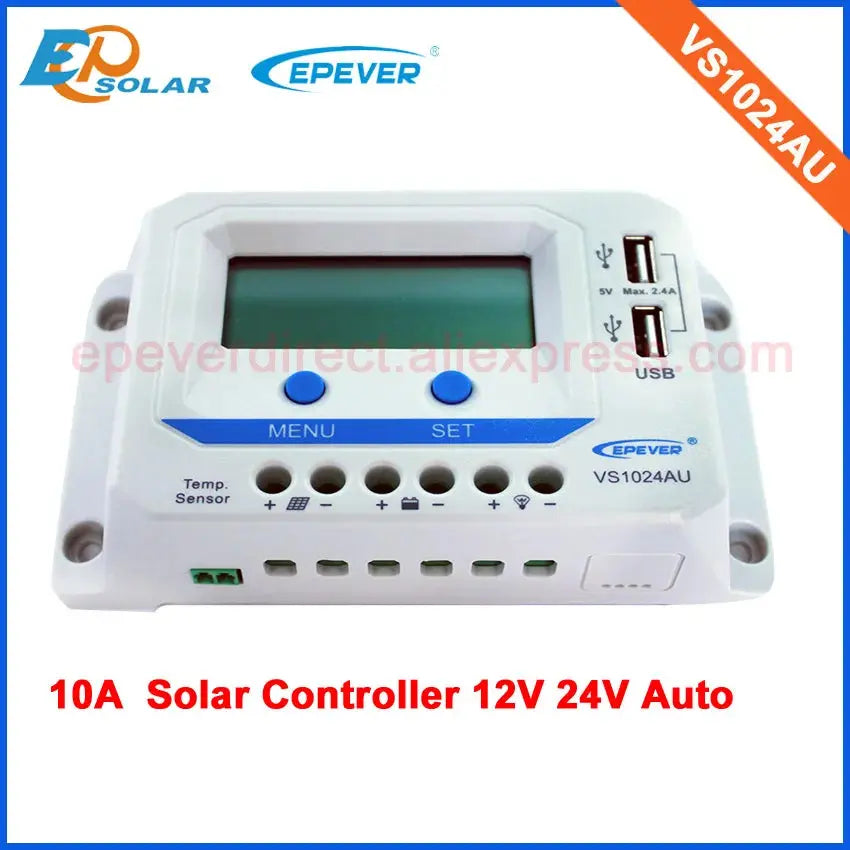 controllers built in USB output terminal VS1024AU VS2024AU VS3024AU VS4524AU VS6024AU solar system power bank regulators - 54 Energy - Renewable Energy Store