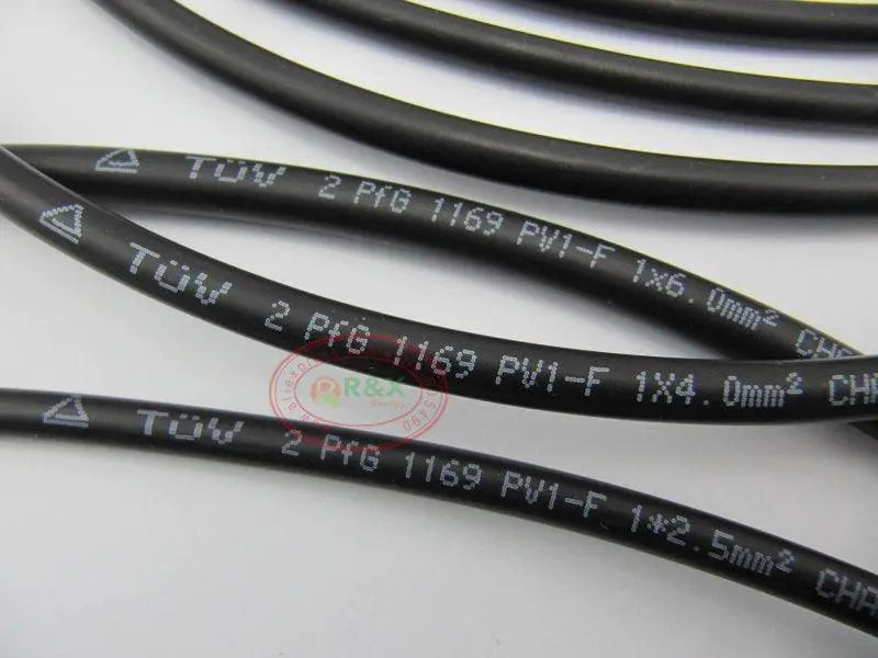 200meters/roll PV Cable 1x6mm2 Solar Wire XLPE Jacket Copper Core Solar Cable for Solar Power System Factory Price - 54 Energy - Renewable Energy Store