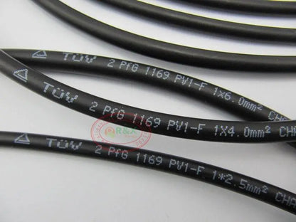 Solar Cable 200meters/roll 1x6mm2 Solar Wire XLPE Jacket Copper Core Solar Cable - 54 Energy - Renewable Energy Store