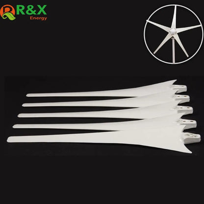 Power Energy Wind Turbine 400W  Wind Blade for Accessories 600mm/650mm White Color Nylon Fber Blade - 54 Energy - Renewable Energy Store