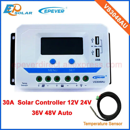 regulators for home solar panel system use VS6048AU USB output charge for electronic device 60A 60amp - 54 Energy - Renewable Energy Store