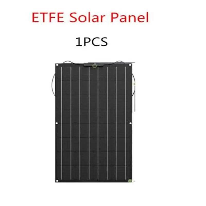 Solar Panel 200w 100w ETFE PET 100W Flexible Solar Panel For 12V Battery Charger Monocrystalline Cell - 54 Energy - Renewable Energy Store