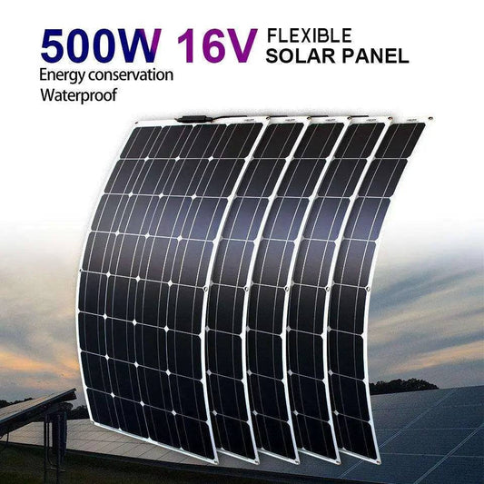 Home Solar Panel  Flexible Diy China 1000w 300w 200w Battery System 12v High Efficiency Solar Power Cell Charger - 54 Energy - Renewable Energy Store