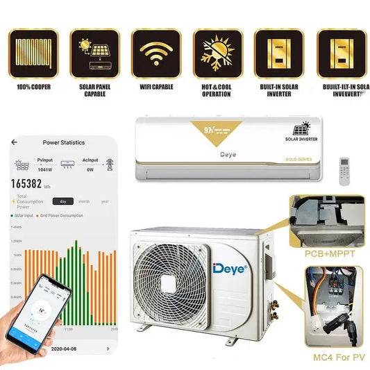 Hybrid Solar 24000 BTU Air Conditioner - 54 Energy - Renewable Energy Store