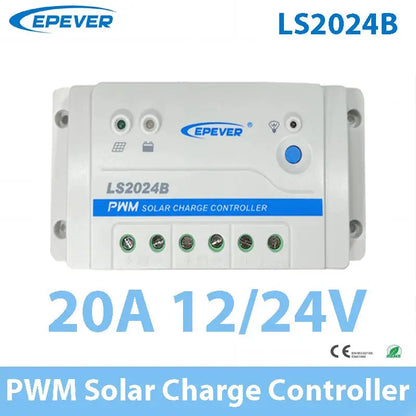 LS2024B 20A 20amp EPSolar EPEVER Solar charger controller apply to solar home system solar lighting and solar road singals - 54 Energy - Renewable Energy Store