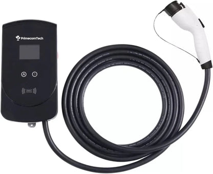 Smart Electric Vehicle Charging Station 220 V for Tesla and All EV Brands 30' Feet Length (25 Feet, NEMA 14-50p) - 54 Energy - Renewable Energy Store