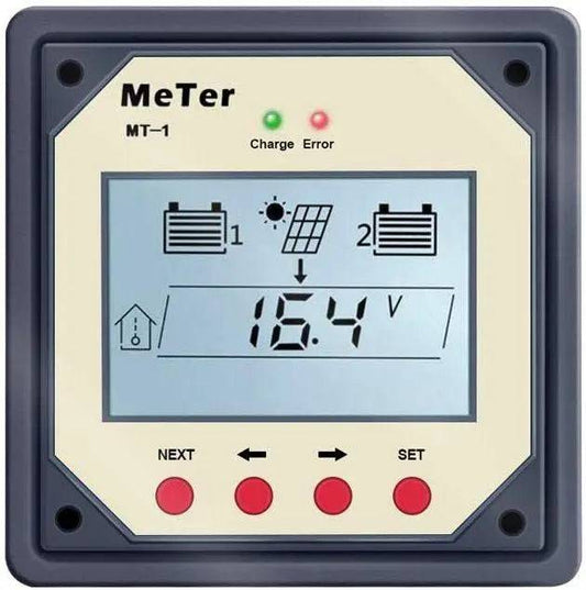 Remote Meter EPEVER MT-1 with LCD Display for Duo Battery Solar Panel Charge Controller - 54 Energy - Renewable Energy Store