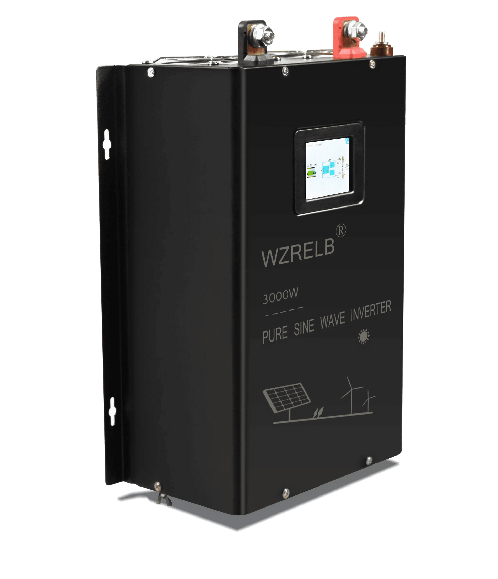 3000W Split-phase Pure Sine Wave Solar 24V 220V Power Bank – 54 Energy ...