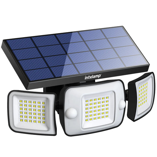 Solar Lights Outdoor with 3 Modes Motion Sensor Super Bright Wall Lamp IP65 Waterproof - 54 Energy - Renewable Energy Store