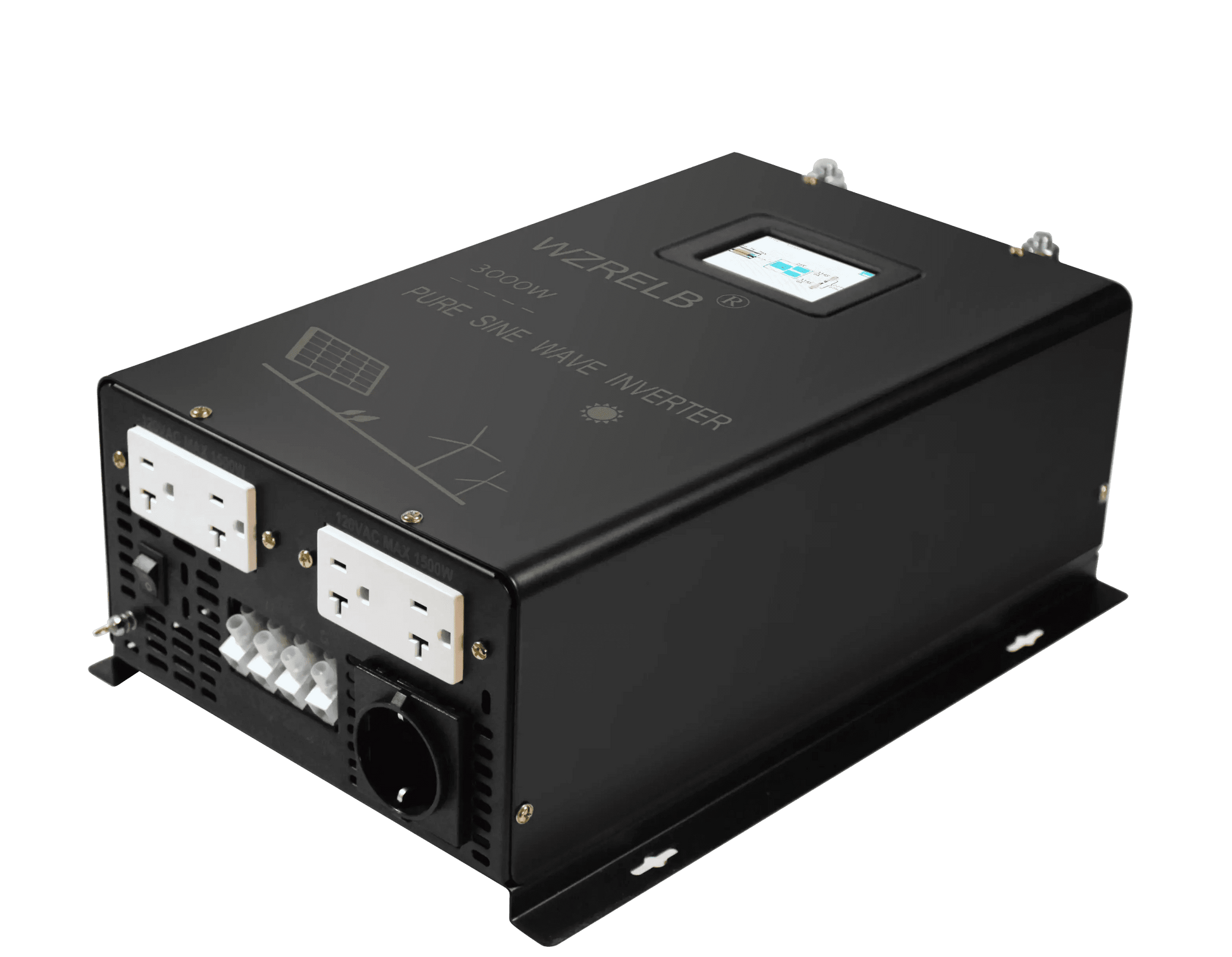 3000W Split-phase Pure Sine Wave Solar 24V 220V Power Bank – 54 Energy ...