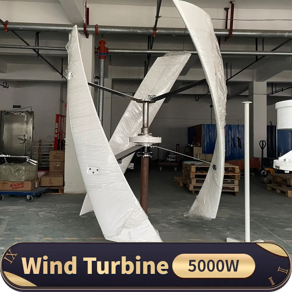 Wind Turbine Generator 5000W 24/48/96V 220V  With MPPT Controller