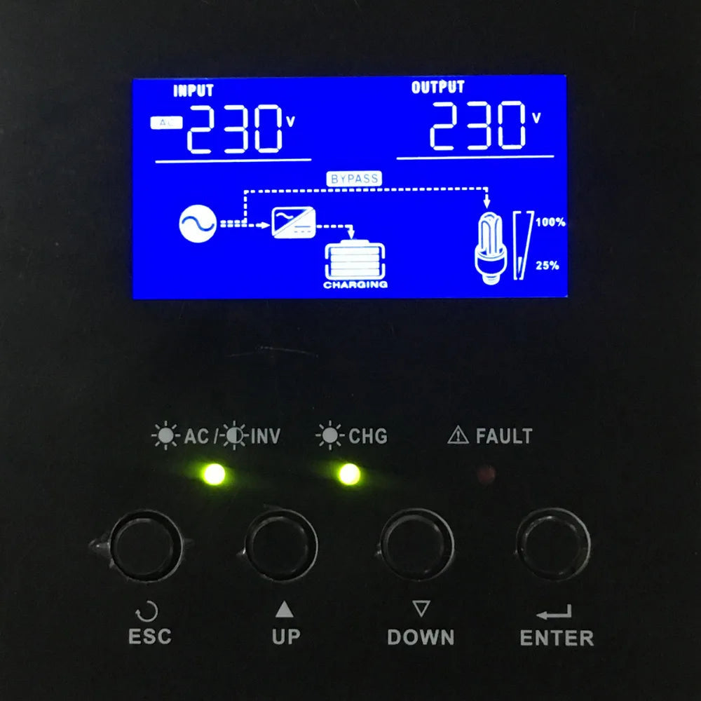 Solar Hybrid Inverter Pure Sine Wave 220VAC Output Solar Swipower 3KVA 5KVA 4000W - 54 Energy - Renewable Energy Store