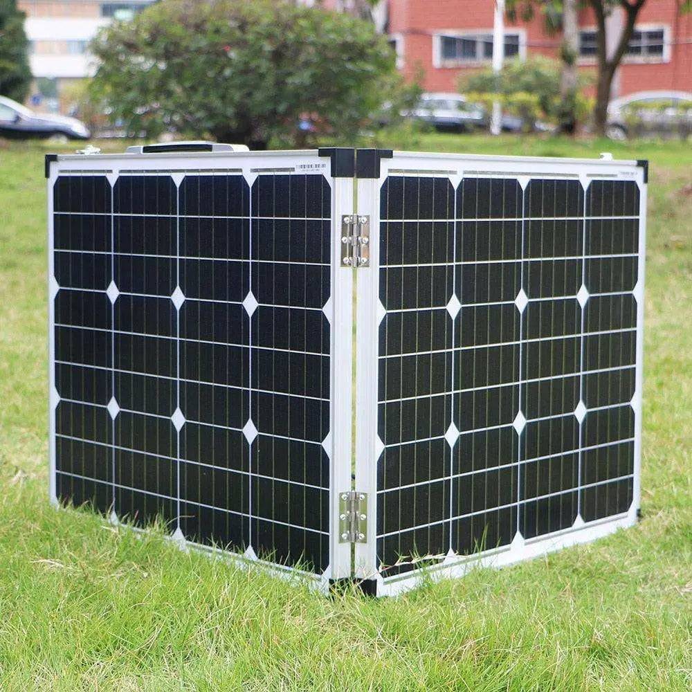 Solar Panel 100W (2Pcs x 50W) USB Controller Solar Battery Cell/Module/System Charger - 54 Energy - Renewable Energy Store