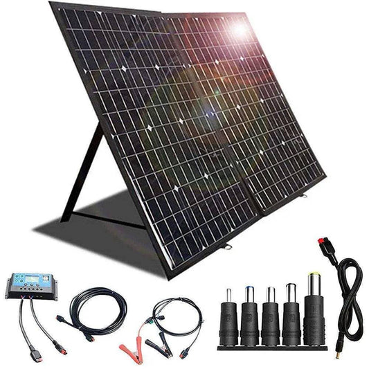 Solar Panel 120/180/240/300 W  Foldable Monocrystalline 12V - 54 Energy - Renewable Energy Store