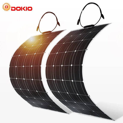 Solar Panel Flexible 100/200/300/1000 W 18V  Monocrystalline Car Battery 2PCS 18V9 - 54 Energy - Renewable Energy Store
