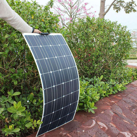 Solar Panel  Flexible 300w Fotovoltaic Panel Solar 100w 12V Kit 200w Complete Charge Battery/Motorhome/Camper Van - 54 Energy - Renewable Energy Store
