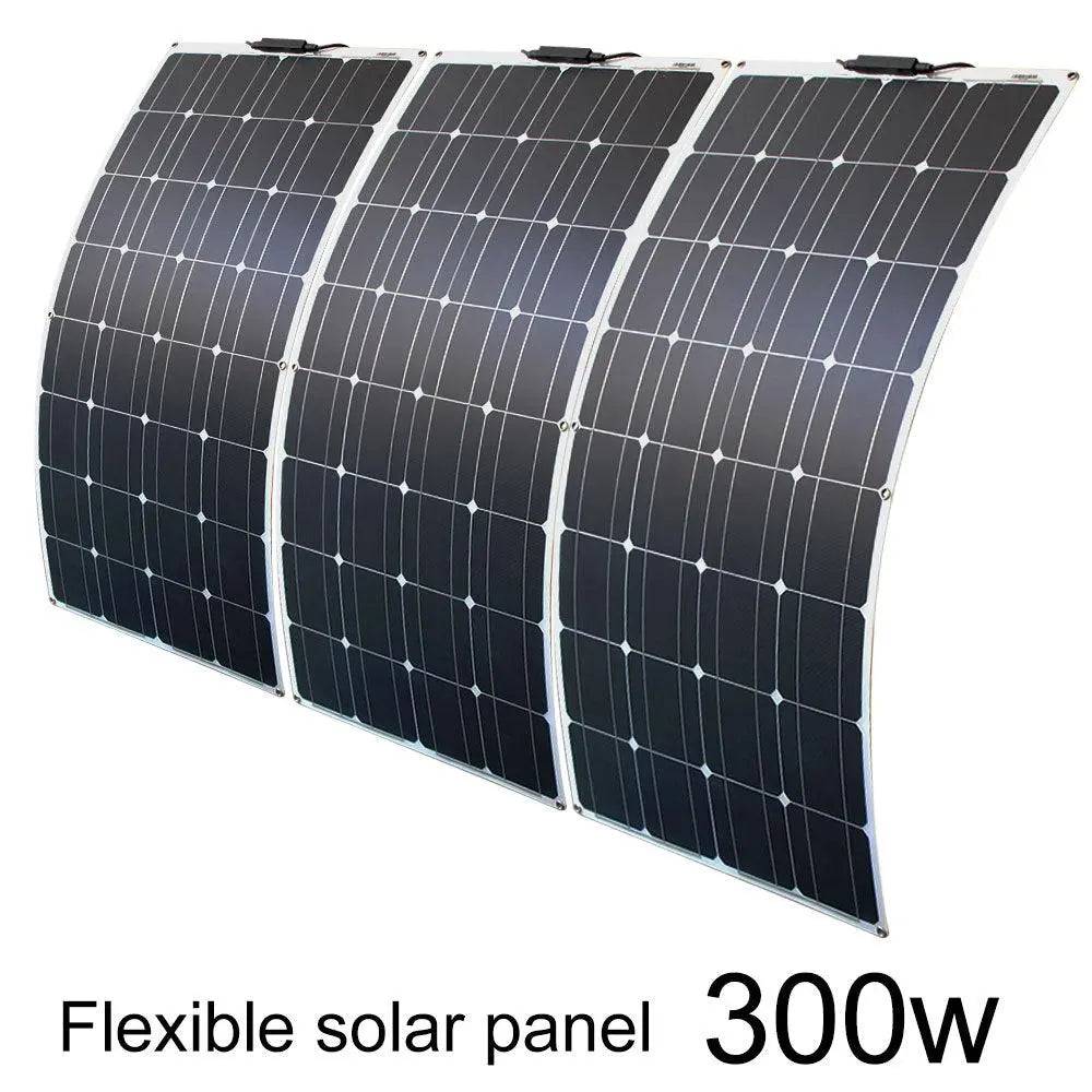 Solar Panel Kit Complete 400/300/200/100 Watts Flexible Solar 12V - 54 Energy - Renewable Energy Store