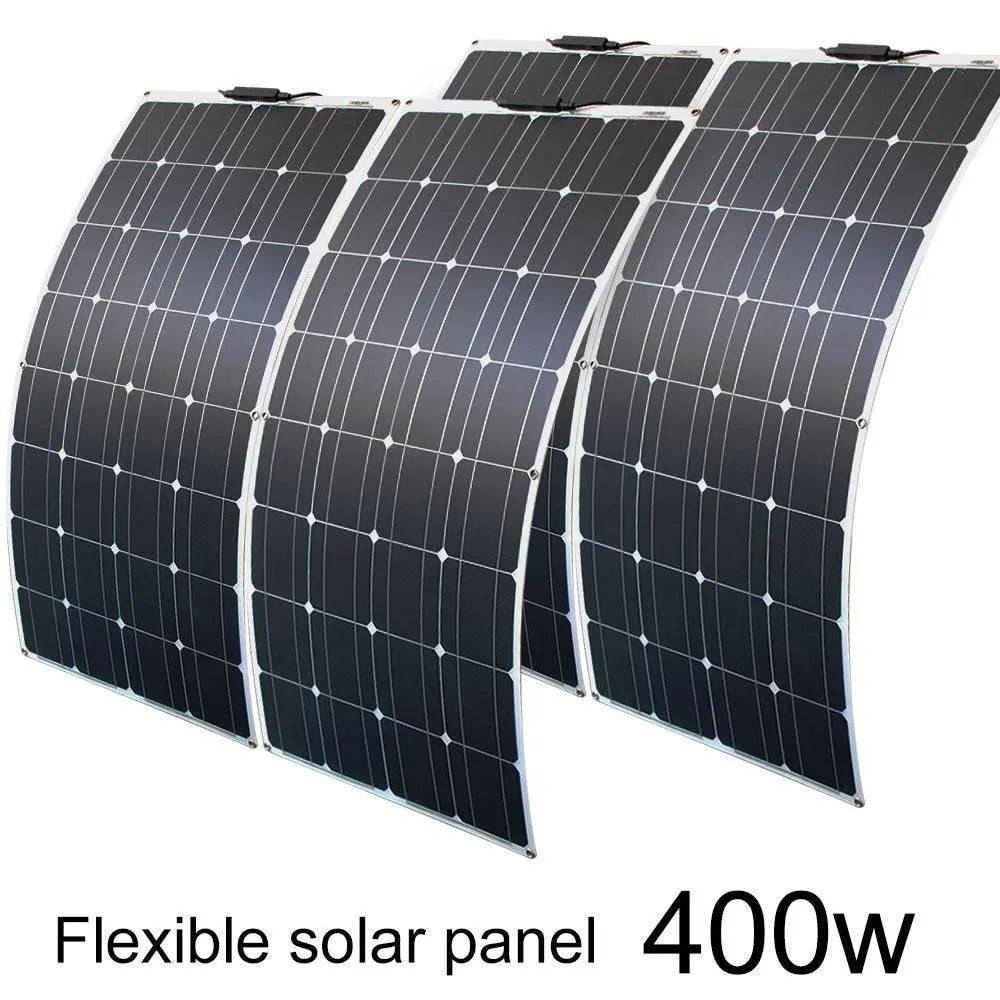 Solar Panel Kit Complete 400/300/200/100 Watts Flexible Solar 12V - 54 Energy - Renewable Energy Store