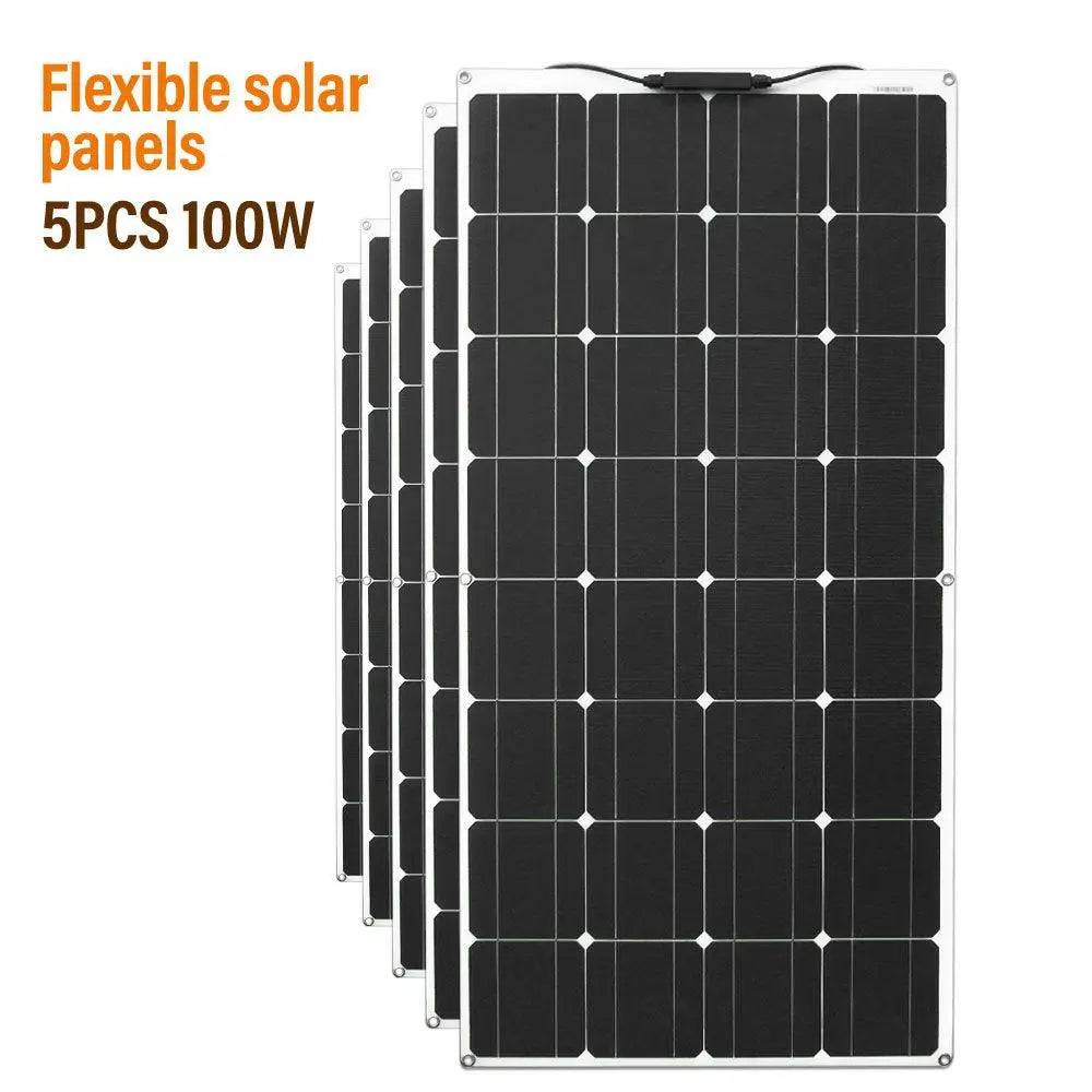 Solar Panel Monocrystalline Charger 500w 300w 200w Energy Systems 12v  Cell Diy  Module Camping Car - 54 Energy - Renewable Energy Store