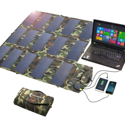 Solar Panel  Portable Foldable 100W  Solar Battery Charger 18/12V  Laptop Mobile Phone Power Station - 54 Energy - Renewable Energy Store