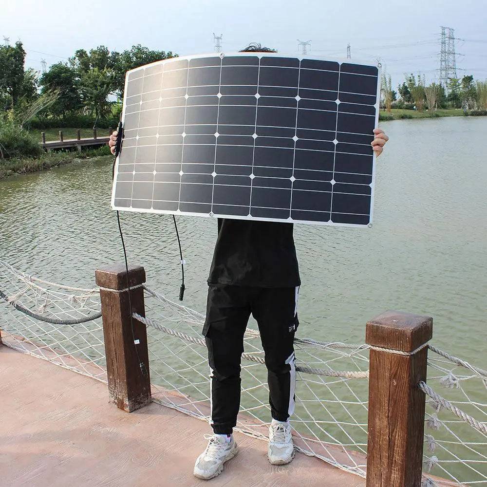 Solar Panel Solarny 100w 12v 200W 300W 100W  Pet Charger System Kit - 54 Energy - Renewable Energy Store
