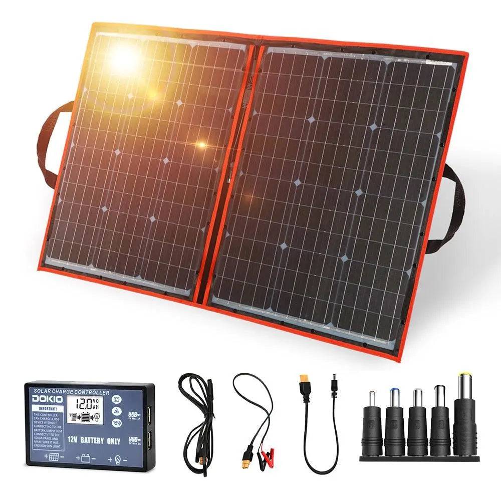 Solar Panels 100 W (55Wx2Pcs) Flexible 12V 18V Controller 100 W - 54 Energy - Renewable Energy Store