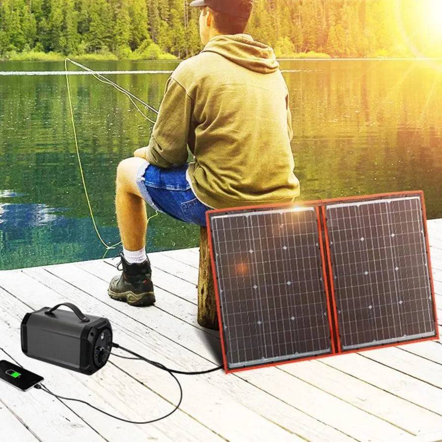 Solar Panels 100 W (55Wx2Pcs) Flexible 12V 18V Controller 100 W - 54 Energy - Renewable Energy Store