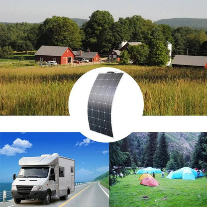 Solar System 200/300w Power Generator 12v  Off Grid Outdoor - 54 Energy - Renewable Energy Store