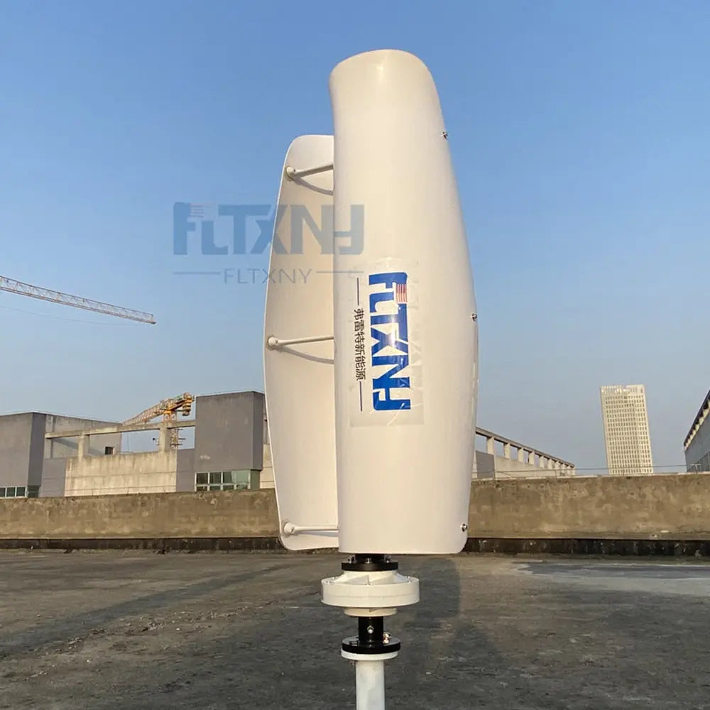 Vertical Wind Turbine Generator Kit Permanent Free Energy Power 800W 1000W 12V 24V 48V Alternative With MPPT Hybrid Controller - 54 Energy - Renewable Energy Store