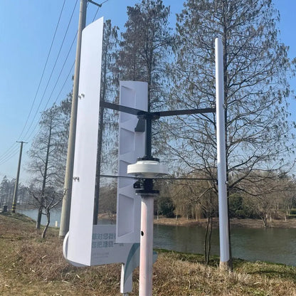 Wind Turbine Generator 12-48V Vertical Axis Lower Start Wind Speed 1000-3000W - 54 Energy - Renewable Energy Store