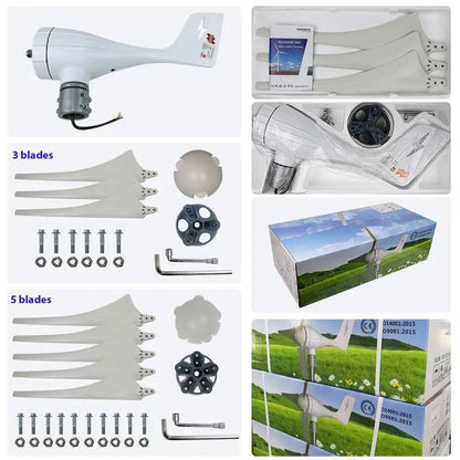 Wind Turbine Generator 600W 12/24V LED Light MPPT Charge Controller - 54 Energy - Renewable Energy Store