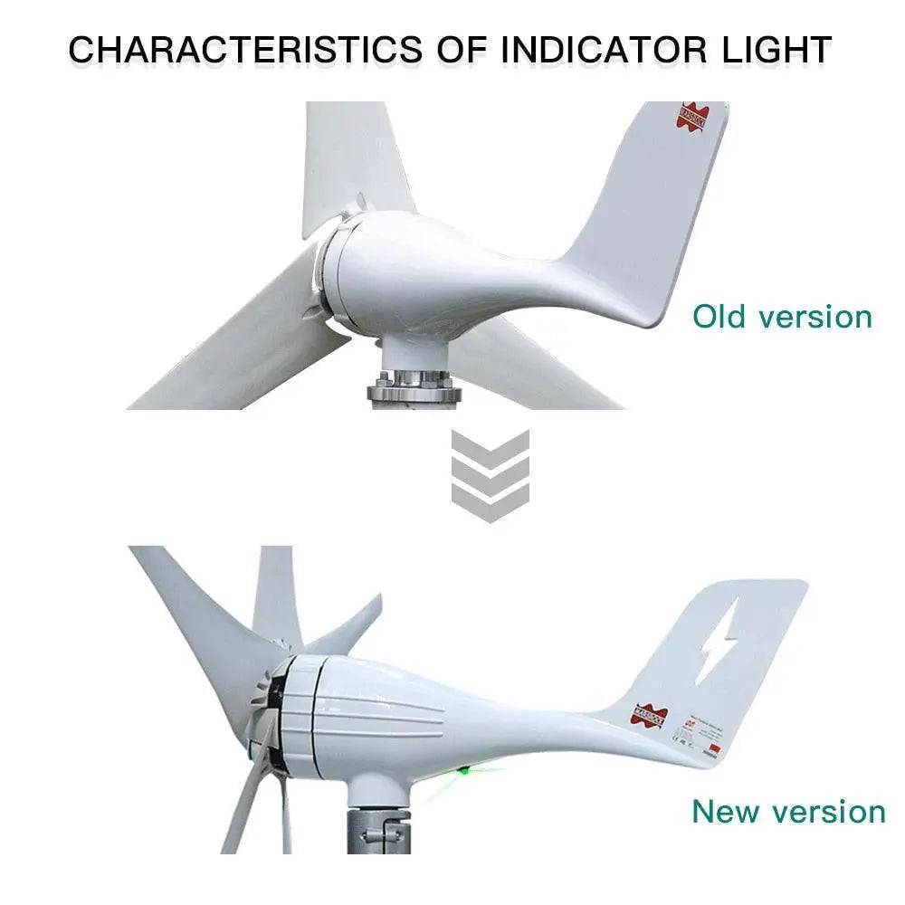 Wind Turbine Generator 600W 12/24V LED Light MPPT Charge Controller - 54 Energy - Renewable Energy Store