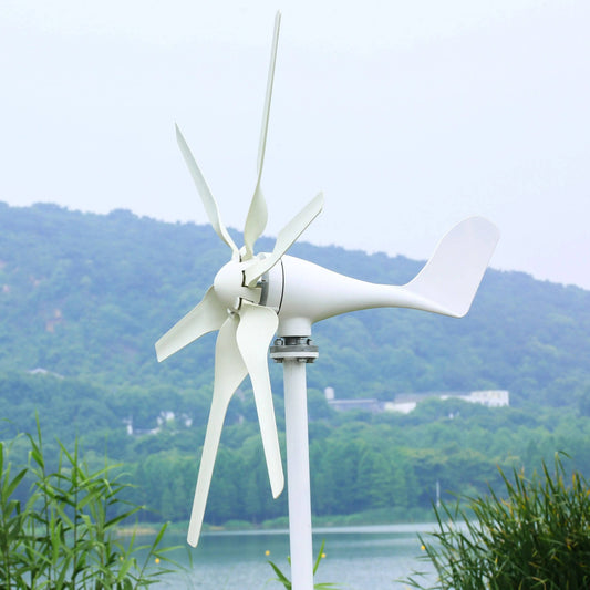 Wind Turbine Generator 800W Rated HAWT 12V/24V Blades 3/5/6  Windmill - 54 Energy - Renewable Energy Store