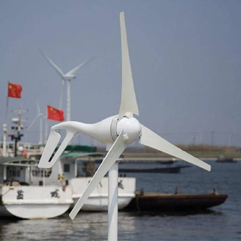 Wind Turbine Generator 800W Rated HAWT 12V/24V Blades 3/5/6  Windmill - 54 Energy - Renewable Energy Store