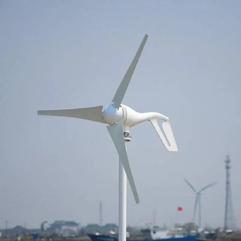 Wind Turbine Generator 800W Rated HAWT 12V/24V Blades 3/5/6  Windmill - 54 Energy - Renewable Energy Store