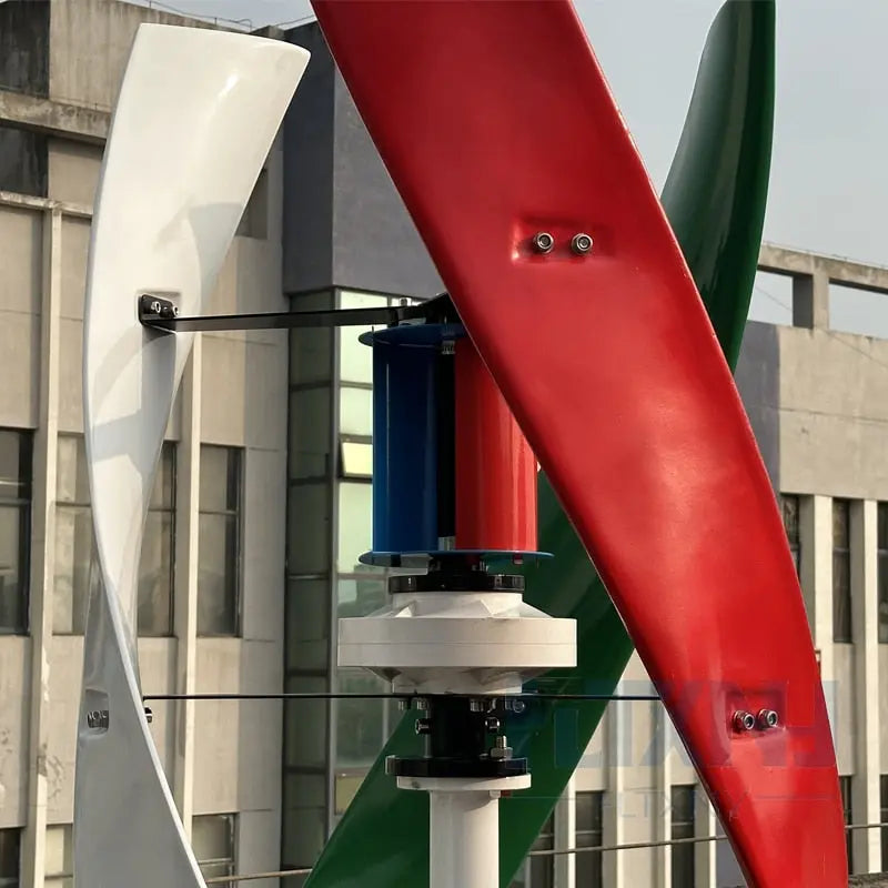 Wind Turbine Generator Vertical   1000/1500W 12/24/48V 220v With Controller Inverter - 54 Energy - Renewable Energy Store