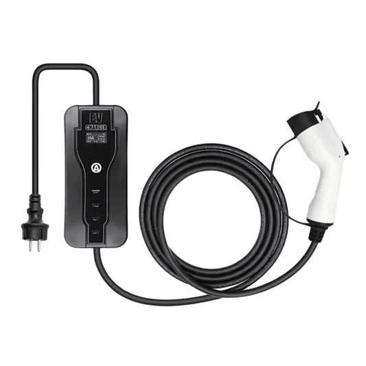 Car Portable EV Charger Electric Vehicle Type1 Type2 GBT Plug 16A 5M SAE J1772 IEC62196 EVSE Controller Charging Stations - 54 Energy - Renewable Energy Store